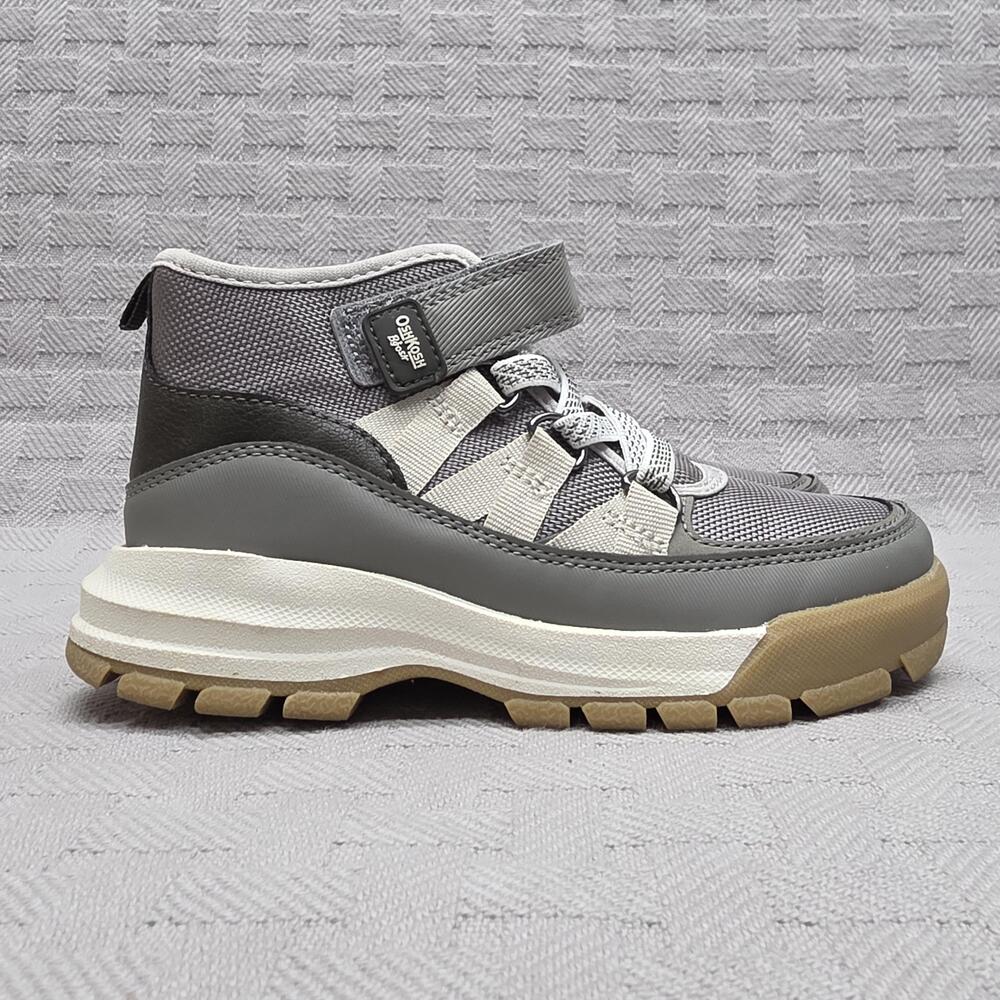 OshKosh B'gosh TAO-B Gray Kids Size 13M Sneaker Casual Mesh Unisex OF24911H
